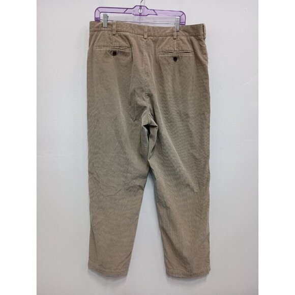Daniel Cremieux Classics Mens Corduroy Chino Pants Size 36 X 32 Beige Preppy - Picture 5 of 7